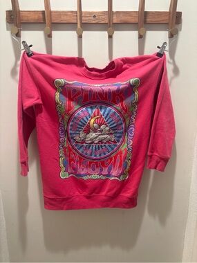 Pink Floyd Kids Sweatshirt in Hot Pink with Multicolor Graphic